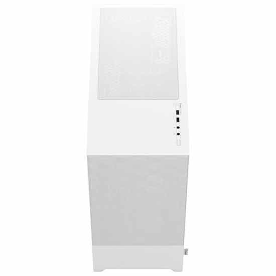 Fractal Tårnkasse Med Vindue Pop Air Transparent,Grå