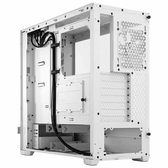 Fractal Tårnkasse Med Vindue Pop Air Transparent,Grå