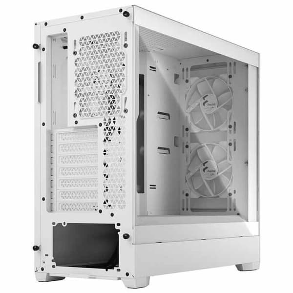 Fractal Tårnkasse Med Vindue Pop Air Transparent,Grå