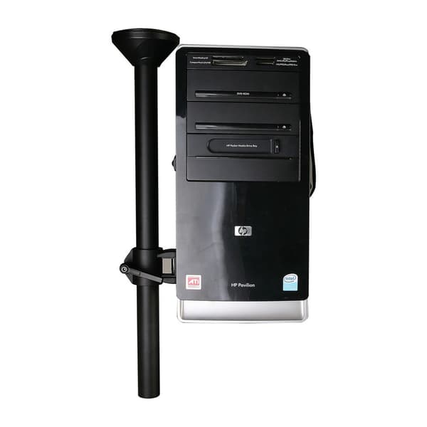 Techly ICA-CS 63 CPU holder Bordmonteret CPU holder Sort
