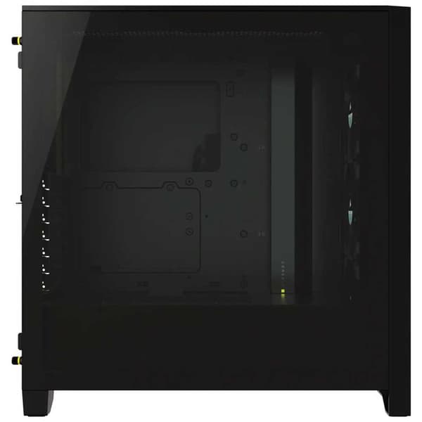 Corsair Tårnkasse Icue 4000x Tempered Glass Sort