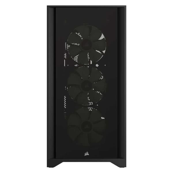 Corsair Tårnkasse Icue 4000x Tempered Glass Sort