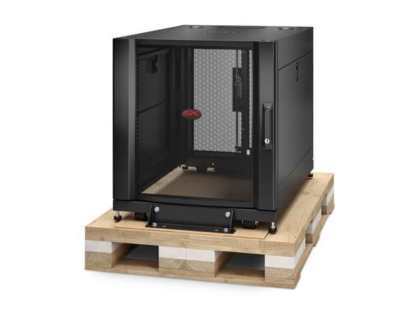 NETSHELTER SX 12U SRVR RACK ENC 600X900MM W/ SIDOR BLK SHOCK PAC