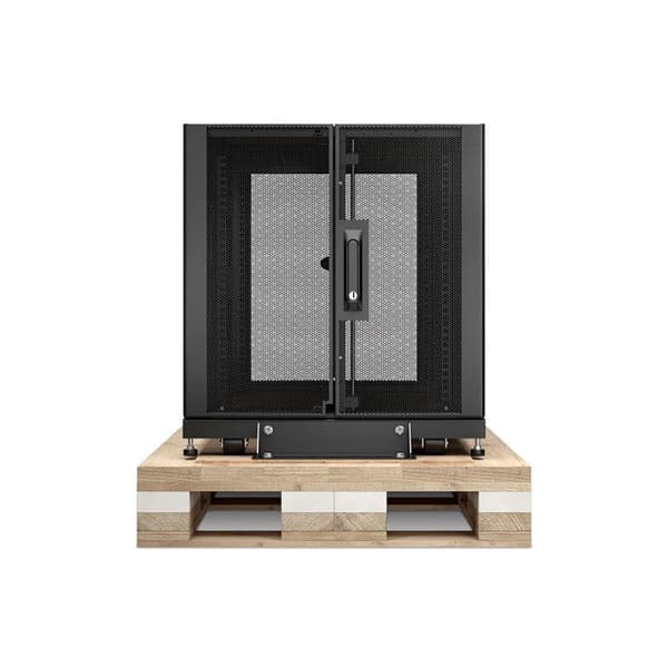 NETSHELTER SX 12U SRVR RACK ENC 600X900MM W/ SIDOR BLK SHOCK PAC