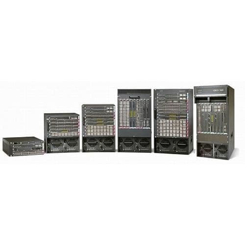Cisco-chassi - WS-C6506-E - 6 platser - 12RU - Trådbunden anslutning - 22,7 kg- USED