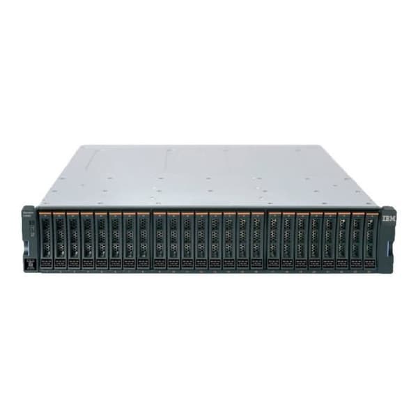 Lenovo Storwize V3700 SFF Dual Control Enclosure - Drive bay - 24 Bays (SAS-2) x 0 - SAS 6Gb-s, iSCSI (1 GbE) (extern)