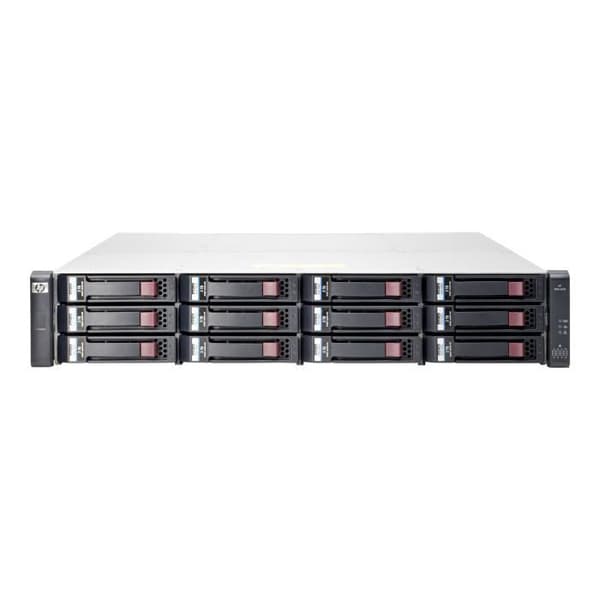 HPE Modular Smart Array 2040 SAN Dual Controller LFF-lagring - Diskarray - 12 fack (SAS-2)- REFURBISHED