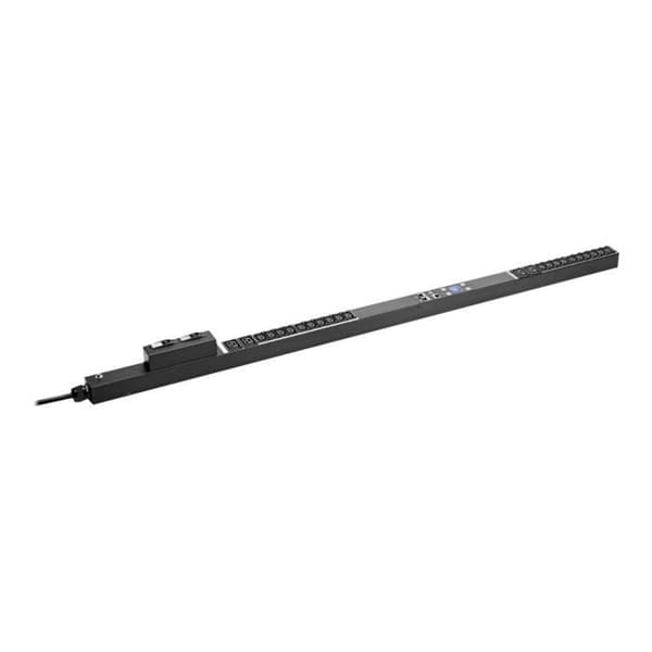 HPE fjärrövervakad PDU medelhög strömfördelningsenhet (rackmonterbar) 230V 7360VA Ethernet-ingång: IEC 60309...- USED Svart