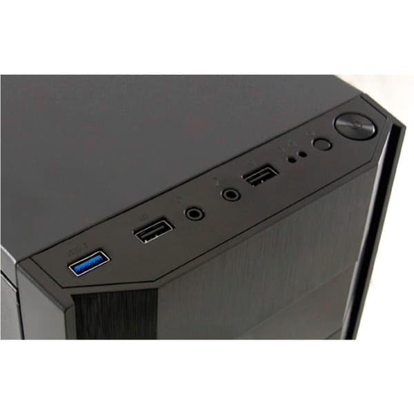 Lc Power Tårnkasse Lc-7036b-on Sort