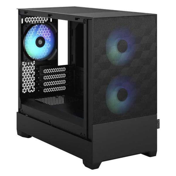Fractal Tårnkasse Med Vindue Pop Mini Air Sort