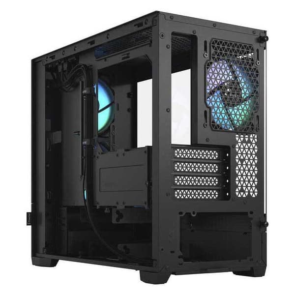 Fractal Tårnkasse Med Vindue Pop Mini Air Sort