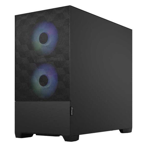 Fractal Tårnkasse Med Vindue Pop Mini Air Sort