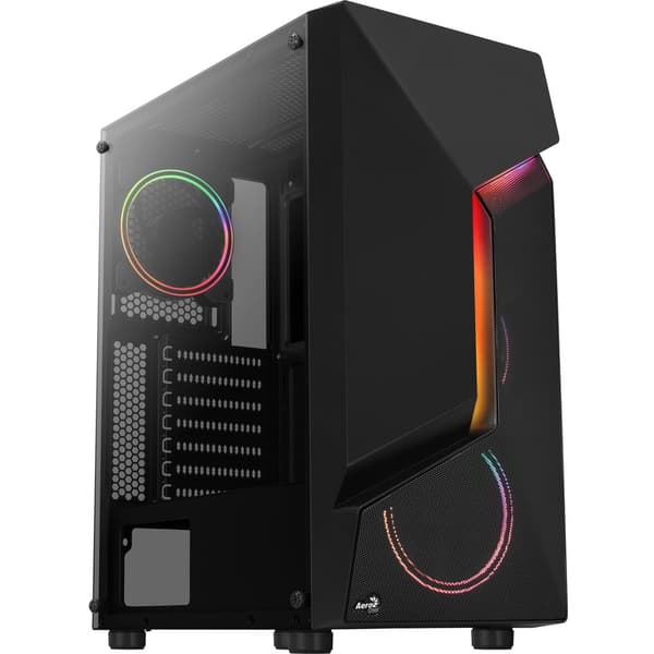 Aerocool Atx Tower Case Scapebkv3 Argb Svart