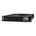 Miniatyrbild 1 av 2: APC Smart-UPS SRT 3000VA RM UPS (rackmonterbar) AC 208-230 V 2700 Watt 3000 VA USB-utgångskontakter: 8 2U 19" svarta