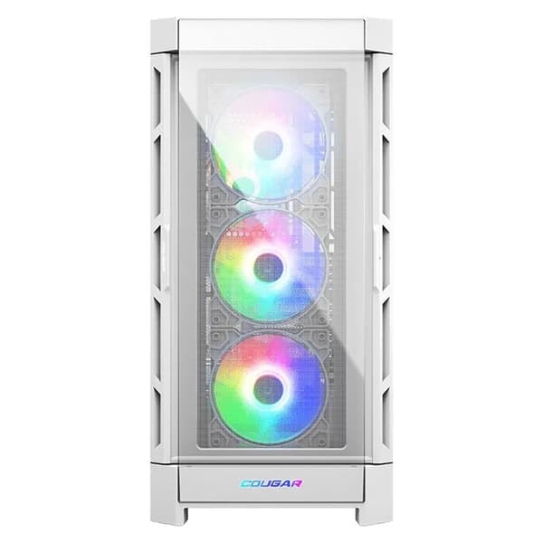 Cougar Tårn Sag Duoface Pro Rgb Hvid Hvid