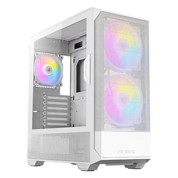 Antec 1xusb3.0/1xusb-c Uden Strøm Levere Nx416l Atx Tårn Sag Hvid