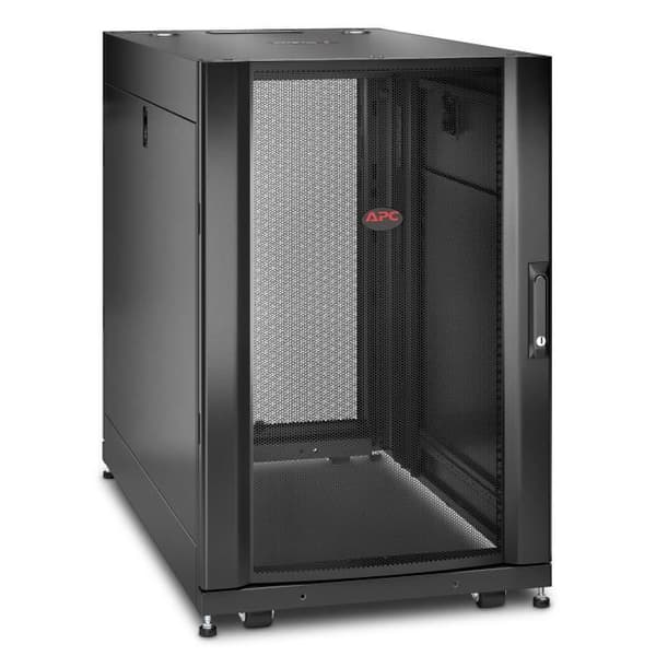 Autonom rack - APC - NetShelter SX - 18U - Svart - Inkluderade tillbehör