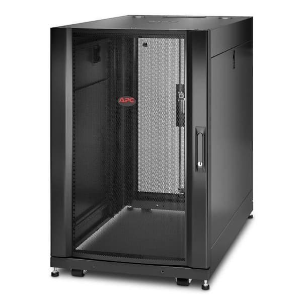 Autonom rack - APC - NetShelter SX - 18U - Svart - Inkluderade tillbehör