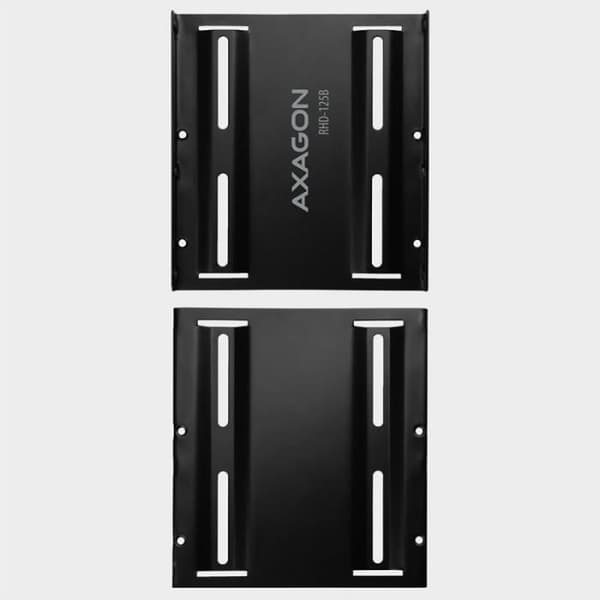 Halterahmen - AXAGON - RHD-125B - Svart päls - 6,3 cm - 8595247905482