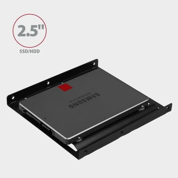 Halterahmen - AXAGON - RHD-125B - Svart päls - 6,3 cm - 8595247905482