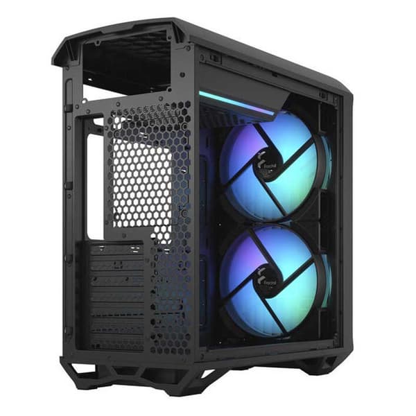 Fractal Tårnkasse Med Vindue Torrent Compact Rgb Sort
