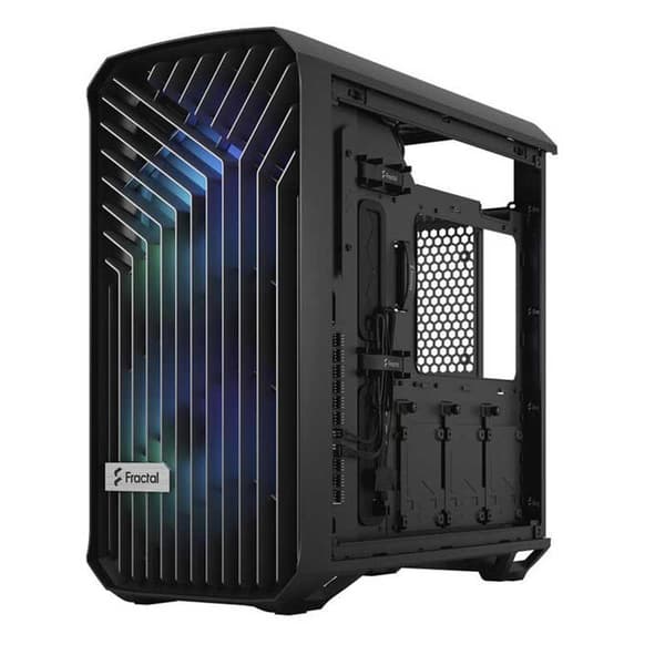 Fractal Tårnkasse Med Vindue Torrent Compact Rgb Sort