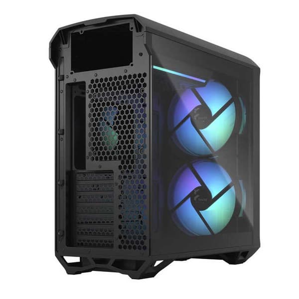 Fractal Tårnkasse Med Vindue Torrent Compact Rgb Sort
