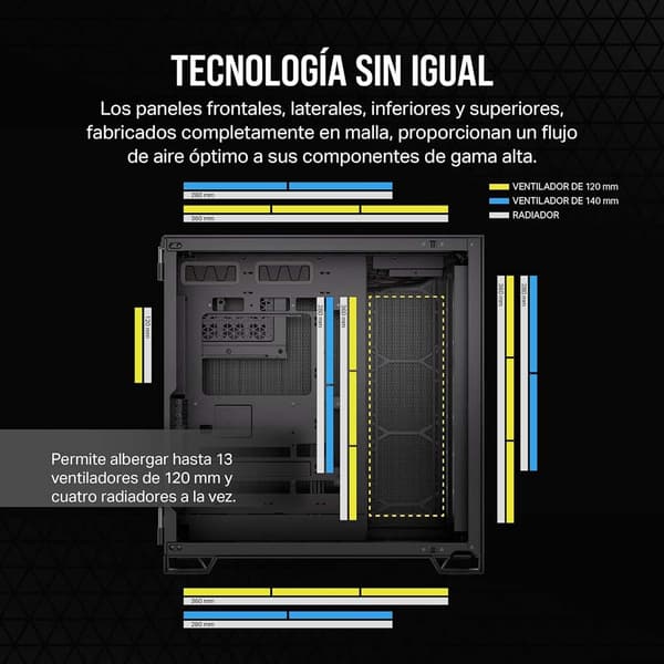 Corsair Tårnkasse 6500d Airflow