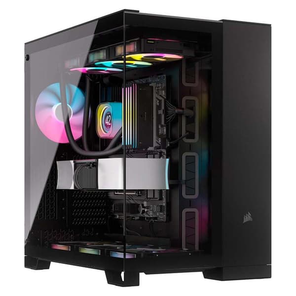Corsair Tornfodral 6500x Dual Chamber Svart