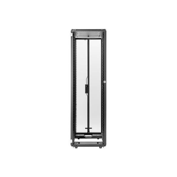HPE 600 mm x 1075 mm G2 Kitted Advanced pallställ - Rack - svart - 42U