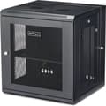 Miniatyrbild 1 av 8: StarTech 12U Serverskåpsställ - 16 tum djupt - gångjärnsfäste i väggen