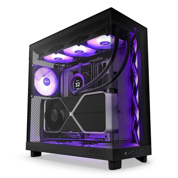 Nzxt H6 Air Flow R1 Pc-tornfodral Svart