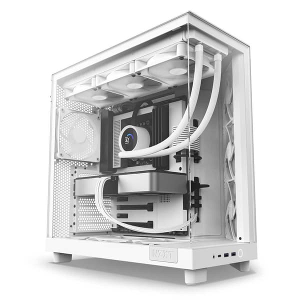 Nzxt H6 Air Flow Pc-tårnhus Hvid