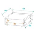 Miniatyrbild 2 av 3: RACK 2U KORT 25CM ROADINGER - RACK2U-COURT