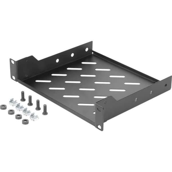 Digitus DN-10-TRAY-2-B 10 tums Bottenplatta för elskåp lämplig för fackdjup: från 30