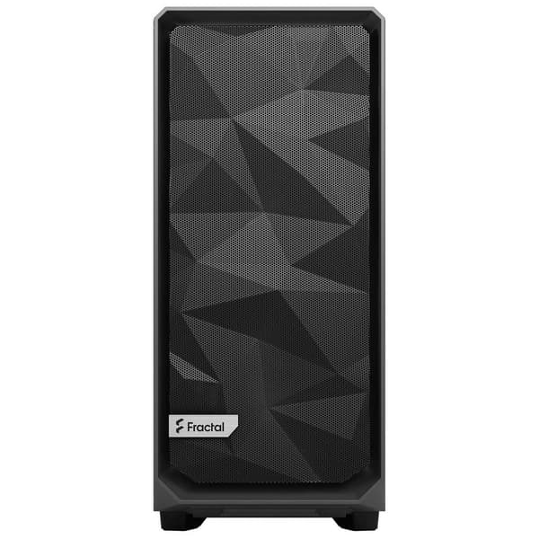 Fractal Design Meshify 2 Compact Light Crystal Pc-tårnhus Sort