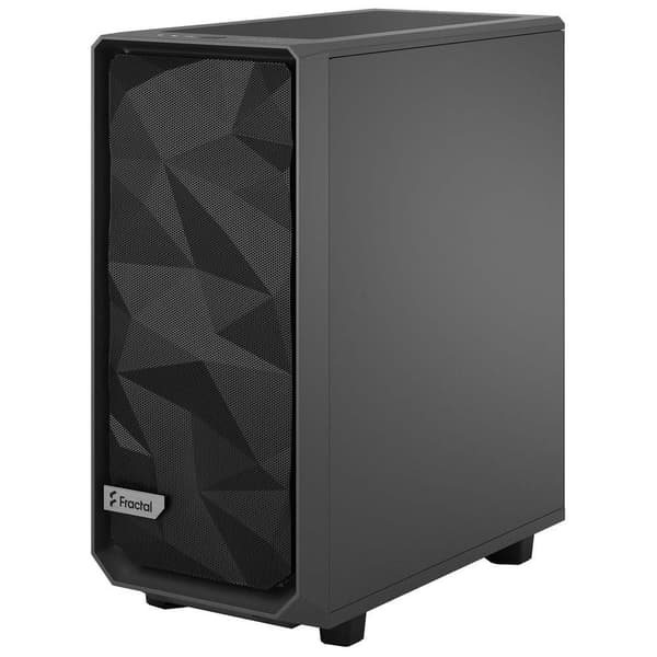 Fractal Design Meshify 2 Compact Light Crystal Pc-tårnhus Sort