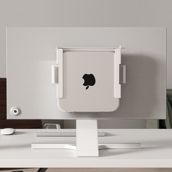 Maclean MC-473 MAC Mini Mount, VESA 75x 75 100x100 Kompatibel med Mac Mini Tillverkad efter 2014