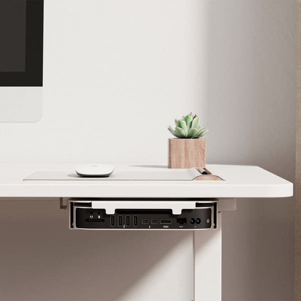 Maclean MC-473 MAC Mini Mount, VESA 75x 75 100x100 Kompatibel med Mac Mini Tillverkad efter 2014