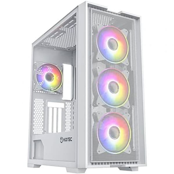 Hiditec H2 Air Argb Pc-tårnhus Hvid