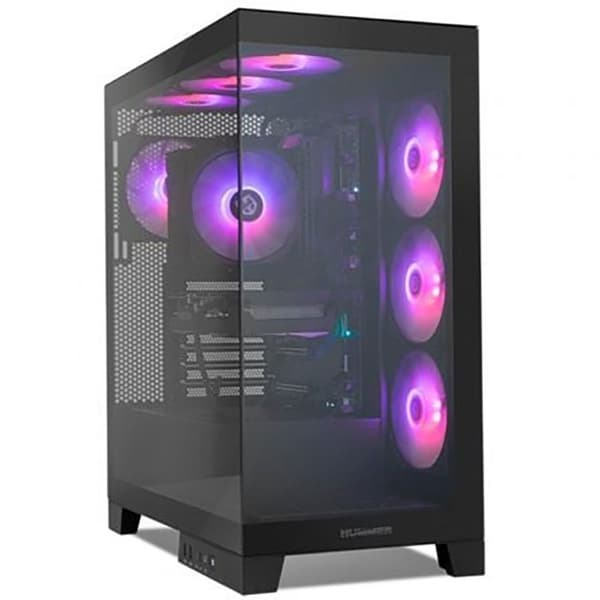 Nox Hummer Glock Pc-tårnhus Sort