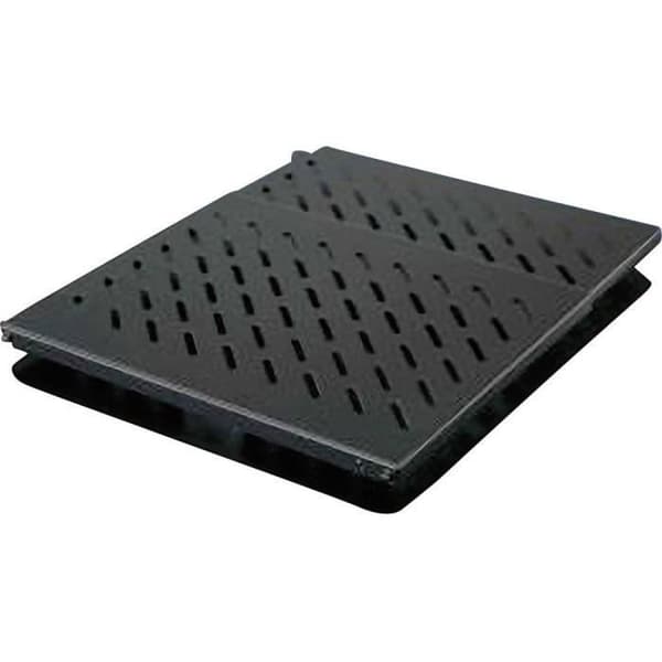 Rittal 5501.655 golvplatta 19 tum 0,5 UH utdragbar lämplig för fackdjup: från 600 mm svart 1 st.