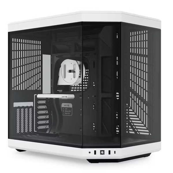 Hyte Y70 Pc-tårnhus Sort, Hvid
