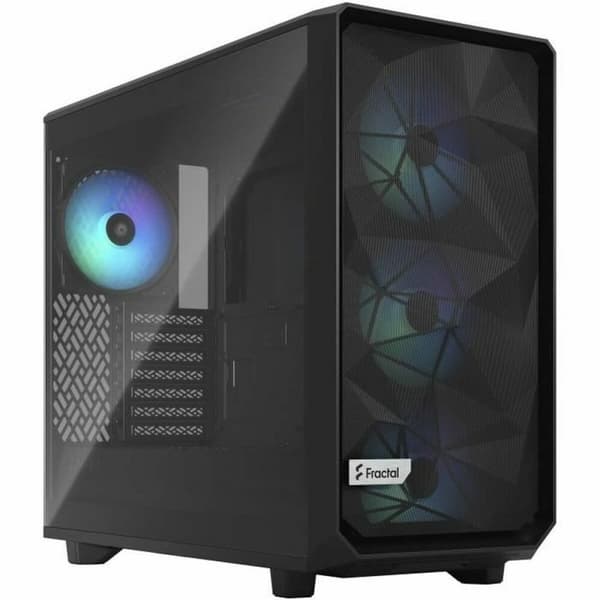 ATX Semi-tårn kasse Fractal Meshify 2 Lite Sort Sort