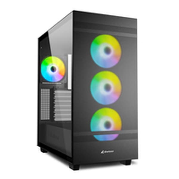 ATX Semitorn Sharkoon Rebel C50 RGB ATX Svart Svart