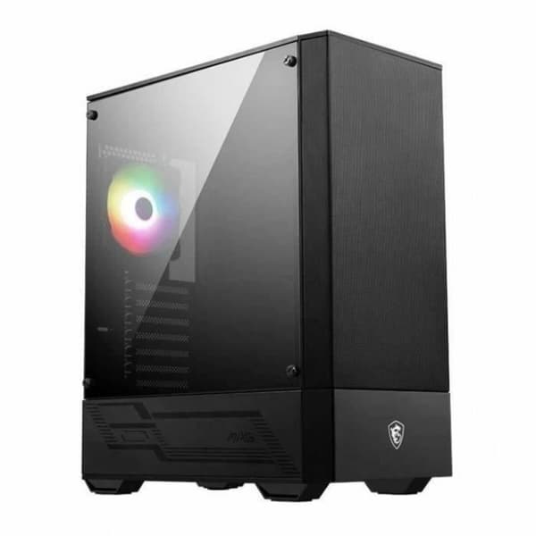 ATX Semi-tårn kasse MSI MAG Forge 110R Sort Sort