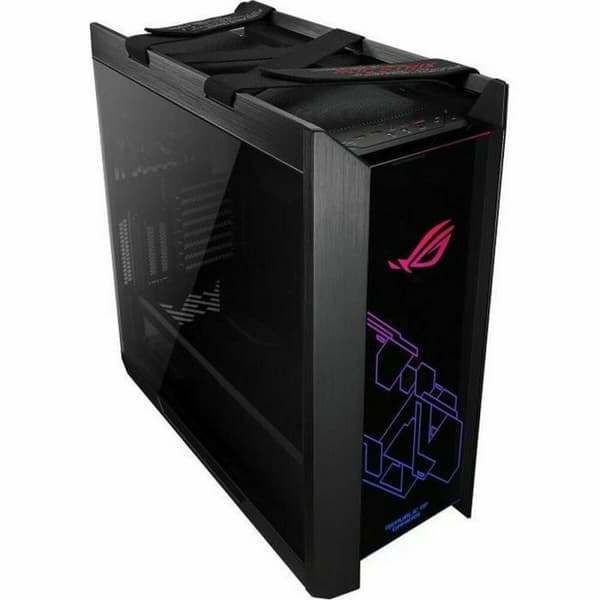 ATX Semi-tårn kasse Asus GX601 Sort Multifarvet Sort