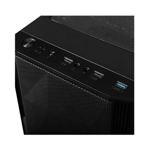 ATX Semi-tårn kasse Logic Agir Mesh Sort