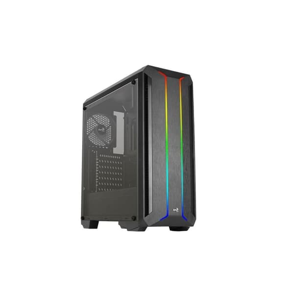 ATX Semi-tårn kasse Aerocool Skyline ARGB Sort