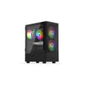 Miniatyrbild 5 av 6: ATX/mATX Semitorn Krux VACO KRX0132 Svart